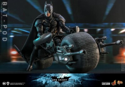 Hot Toys MMS591 The Dark Knight Rises Batman Bat-Pod 1/6 Scale Brand New!!