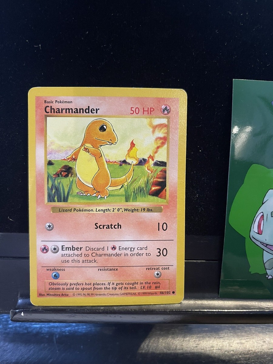 初版美品　Base set ヒトカゲ　Charmander シャドーレス旧裏 PSA10】ポケカ初版 ヒトカゲ Charmander シャドーレス旧裏