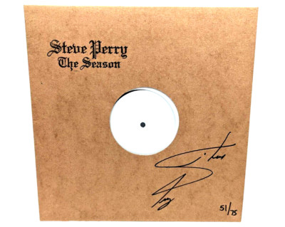 New Journey Steve Perry The Season Record Vinyl Autographed Signed | eBay