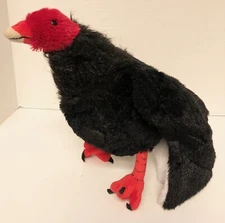 Adore Plush Company REAPER Turkey Vulture 14" Bird Wall Mount Poseable Legs  J11