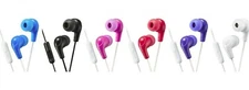 JVC Gumy Plus In-Ear Earbud Headphones with Microphone HA-FX65M ASST. COLORS NEW