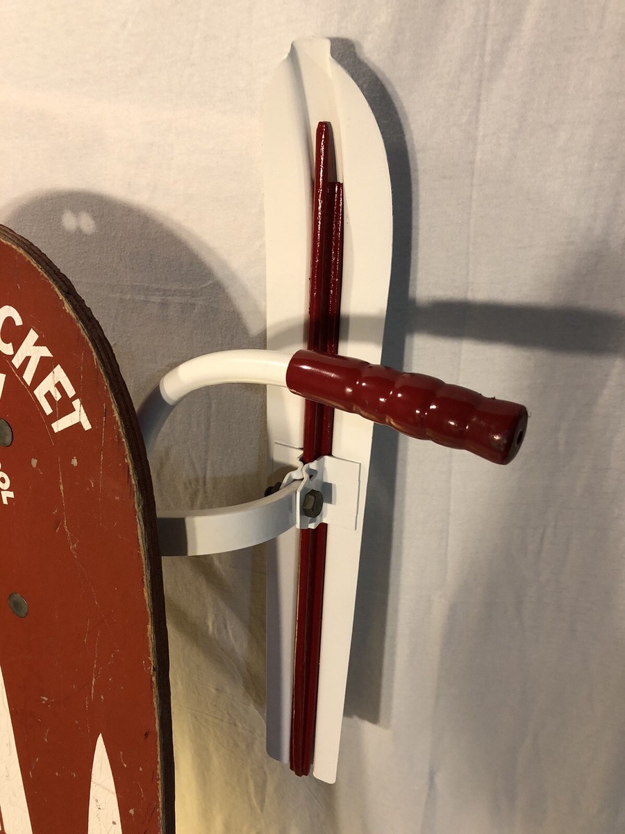 Vintage 1950's Space Rocket XS-17 Orbit Control Atomic Era Sled