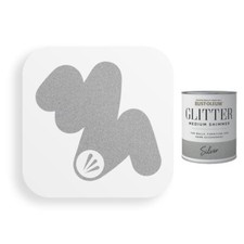 Rust-Oleum Glitter Medium Shimmer Silver 250ml