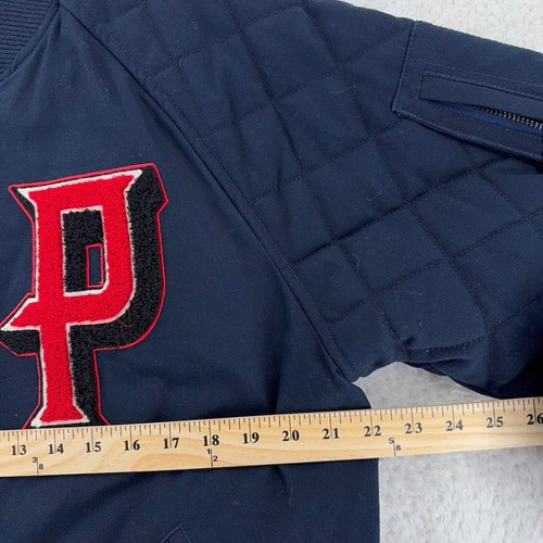 MORTAL SQUADRON PILOTS STALL & DEAN QUILTED JACKET FITS LIKE LARGE varsity - Picture 5 of 7