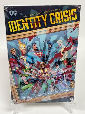 Identity Crisis 20th Anniversary Deluxe Edition MORALES DM COVER HC DC Comics