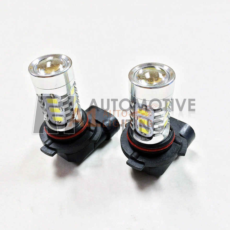 2 bombillas LED brillantes de alta potencia 9006 15 W para automóvil 5730 15 SMD luz antiniebla/luz de conducción Foto 2 de 4