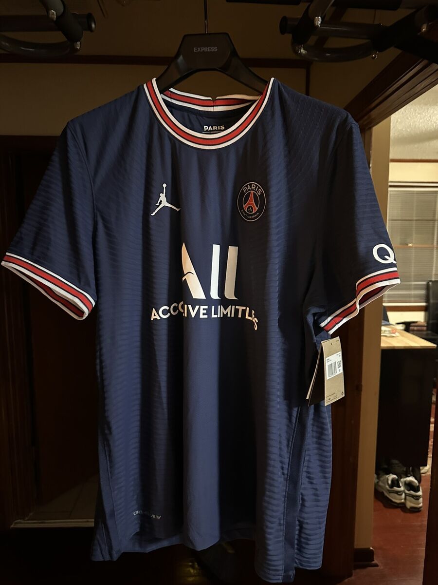 Nike DRI-FIT ADV PSG 21/22 Ligue 1 Soccer Jersey Shirt XXL Nike DRI-FIT ADV PSG 21/22 Ligue 1 Soccer Jersey Shirt XXL