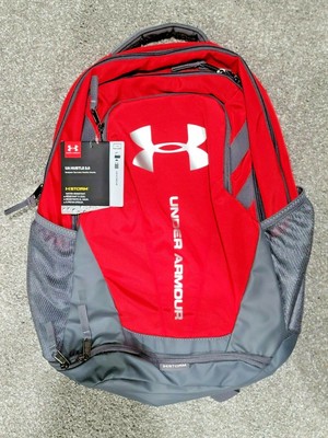 under armour backpack blue and red