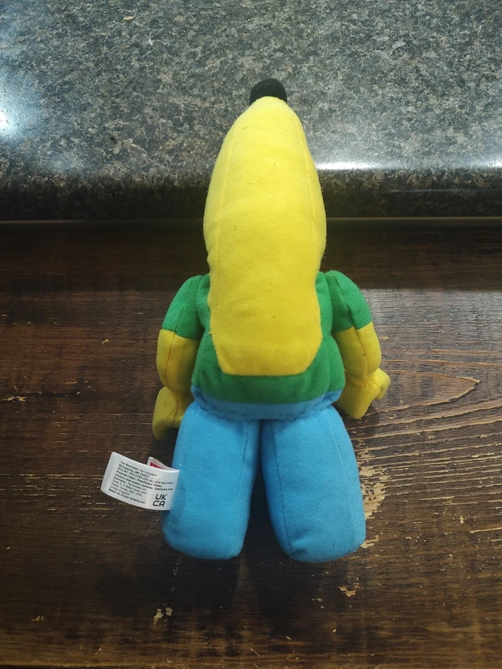 "Juguete de peluche Lego Banana Man Man Man Manhattan Toy Co 10,5"" de alto" Foto 3 de 4