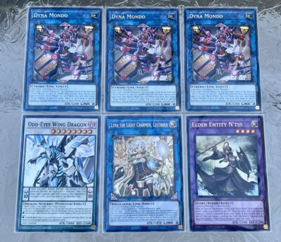 3x Dyna Mondo + Odd-Eyes Wing Dragon + Lyna Charmer + Elder Entity | Yu-Gi-Oh!