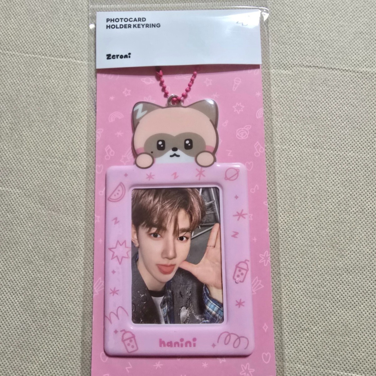 ZB1 LINE FRIENDS ZERONI OFFICIAL HANINI PHOTOCARD HOLDER ZB1 LINE FRIENDS ZERONI OFFICIAL HANINI PHOTOCARD HOLDER