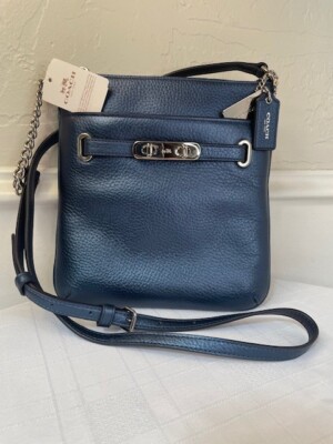 極美品✨️ COACH Swagger Denim 2way shoulder Denim Coach Swagger Swingpack 極美品✨️ COACH Swagger Denim 2way