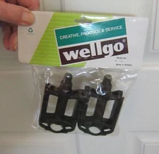 New - WELLGO MTB BMX Aluminum Alloy Pedals Bicycle Bike Pedals