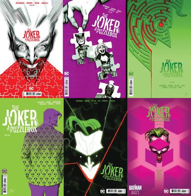 The Joker Presents: A Puzzlebox (Hefte #1 bis #7 inkl. Varianten, 2021-2022)