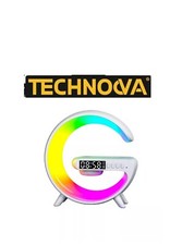 Mini Lampada Google  Con Caricabatterie Wireless | Lampada Da Comodino a Forma G