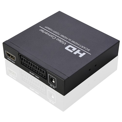 Scart/HDMI to HDMI 720P/1080P HD Video Converter PAL/NTSC Coaxial Audio Adapter - Picture 5 of 11