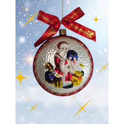 Waterford FTD 2003 Holiday Heirlooms Hand Blown Glass Ornament Vintage ...
