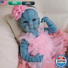 Zero Pam Avatar Reborn Baby Dolls Vinyl Full Body, 18 Inch Realistic Baby Dolls