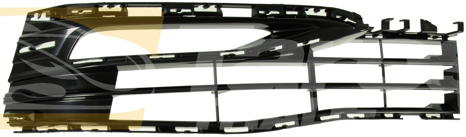 Grille avant droite BMW Série 5 G30 G31 2017-2020 finition Sport en ABS noir