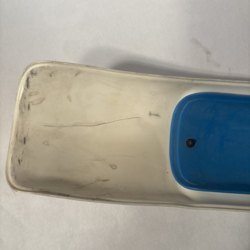1976 Yamaha IT400 Front Fender IT400C IT 400 C Mud Guard Plastic Blue 76 OEM - Picture 21 of 21