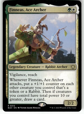 #ad Finneas Ace Archer #212 NM Bloomburrow BLB Magic MTG $1.99