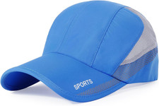 Quick Dry Cap Lightweight Running Hats Outdoor Airy Mesh Adjustable Sports Sun H