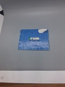 Metal Storm MANUAL ONLY Good Condition (Nintendo, NES 1991) Irem