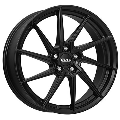 Dotz Felgen Spa black 7.5Jx17 ET35 5x100 für Subaru BRZ Forester Impreza Legacy