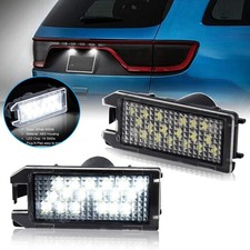 Led License Plate Light White Tag Lamp Assembly For Jeep Grand Cherokee Clear Us