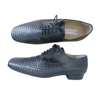 Werner Kern Como 28018 Mens Black Hand Braided Nappa Leather Dance Shoes Size 10 Werner Kern Como 28018 Mens Black Hand Braided Nappa Leather  main image 3