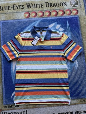 Polo Ralph Lauren Polo Shirt Youth XL (18-20) Colorful Striped Boys Big Pony