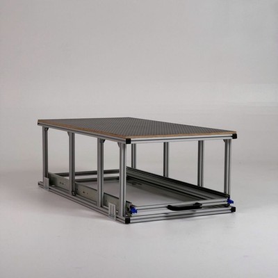 Heckauszug PRO Einzel-Auszug M mit Ablage (Außenmaße L: 1264/964 B: 510 H: 323mm