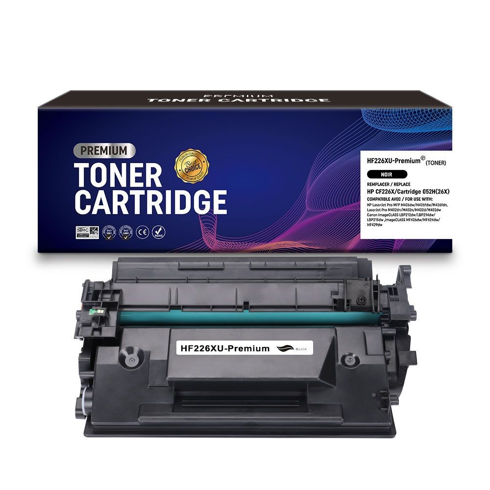Cartouche HP HF226XU premium à séchage instantané pour documents textuels nets