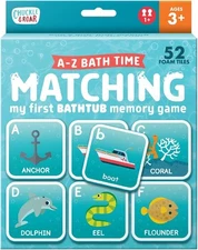 Chuckle & Roar - Bath Matching - Water Safe Fun - Great for 