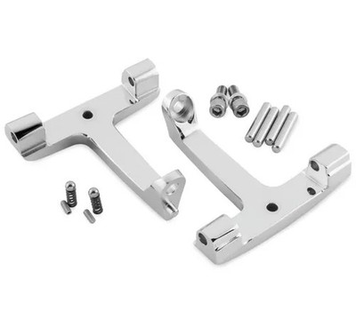 BC Chrome Rear Floorboard T Bracket for Harley Electra Glide Ultra Classic 93-19