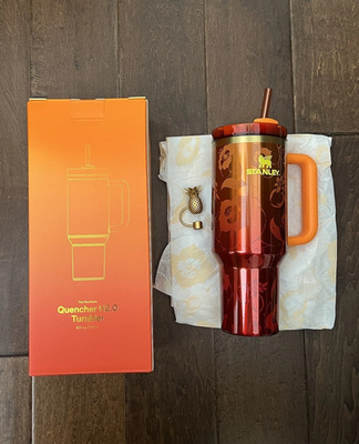 #ad Stanley x KAROL G 40oz Quencher H2.0 FlowState Tumbler Cup New Limited IN HAND $120.00