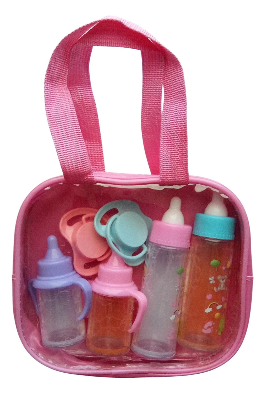 Interactive Baby Doll Feeding Set 6-Piece Bottles & Pacifier