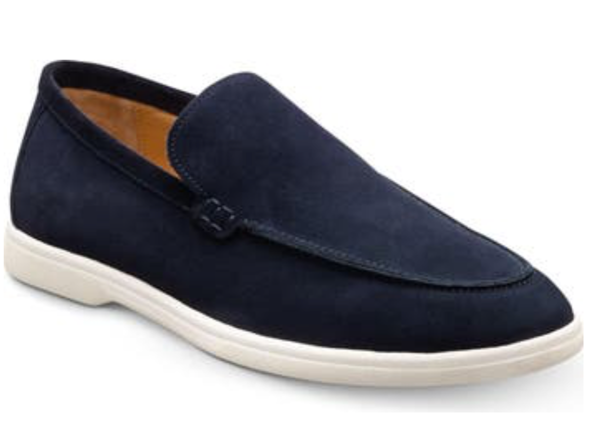 Mens 11 LOAFERS Allen Edmonds Suede Payton Loafer BLUE / NAVY Classic Reg $285 Amazon.com | Allen Edmonds Men main image 2