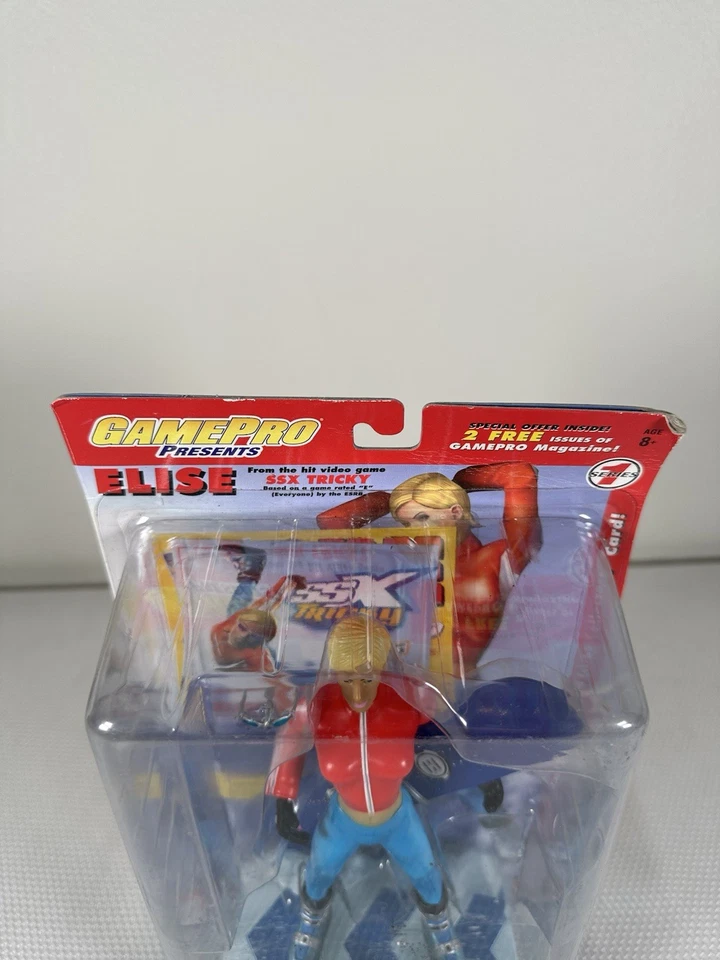 Figura de acción GamePro SSX Tricky Elise EA Sports Series 1 2002 NUEVO Snowboard Foto 2 de 4
