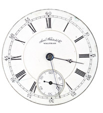 Waltham 15 Jewel Appleton Tracy  Co. Open Face Pocket Watch, Size 18