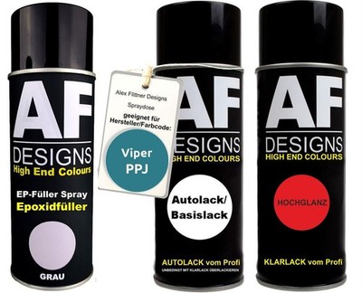 Epoxid Spraydose Set für Viper PPJ Island Teal S. GL. Perl Metallic Spraydose EP