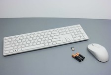 Dell Wireless Keyboard Mouse Bundle White KB3121Wp