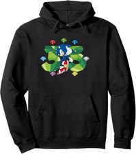 Sonic the Hedgehog - 35th Anniversary Key Art Pullover Hoodie