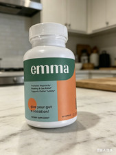 Emma Gut Health Supplement 60 Capsules - Bloating  Gas Relief, Promotes Regular