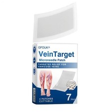 GFOUK Vein Target Microneedle Patch, 2026 Advanced Varicose Veins Treatment