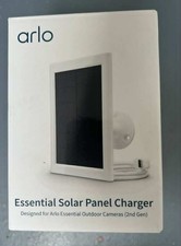 Arlo Solar Panel Charger for Essential Outdoor Cameras (2nd Gen)