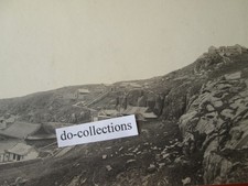 CHINA TAI'AN antique photo 1910's Mount Tai view Taishan Shandong