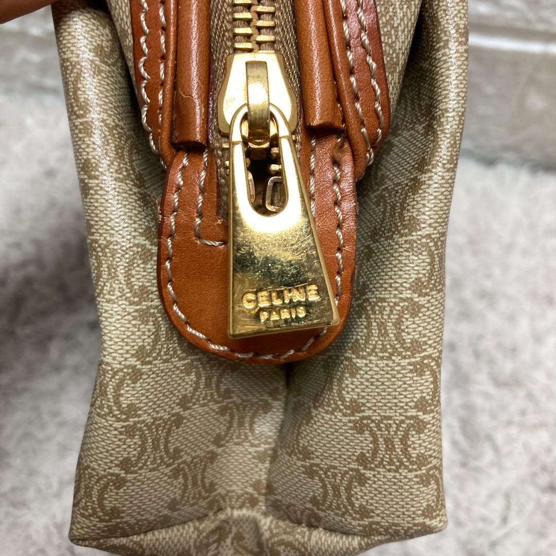 CELINE Macadam Pattern Coated Canvas Leather Smal… - image 4