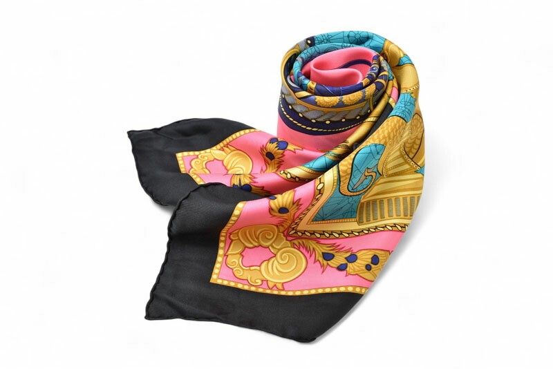 Hermes 90cm Silk Scarf Les Bisson D'E Venise Venice Ship Festival BNIB