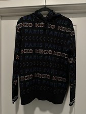 Kenzo Paris Knit Hoodie Size M